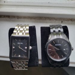 2 Bulova Watches