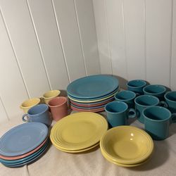 Vintage Fiesta fiesta ware dinner lunch dessert plates mugs  $5 Each Piece