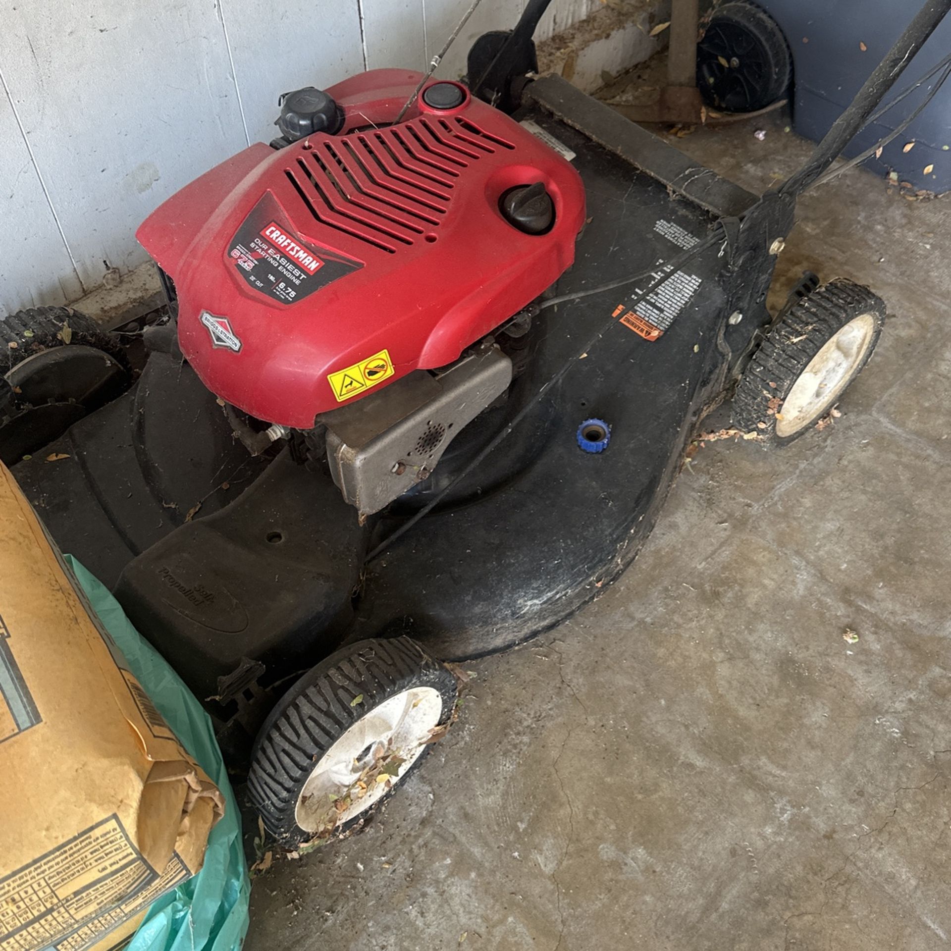 Craftsman our easiest starting engine lawnmower