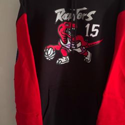 Mitchell And Ness Raptors Vince Carter Hoodie Size 3xl
