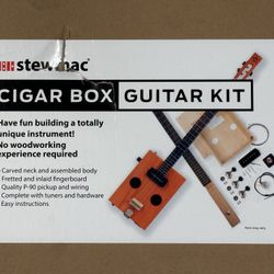 Stewmac Cigar Box Guitar Kit (unassembled)