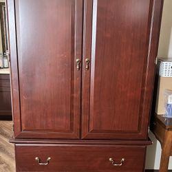 Wood Cabinet / Armoire