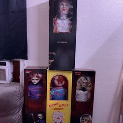 Chucky Doll Glenda Doll And Glen And Annabelle 