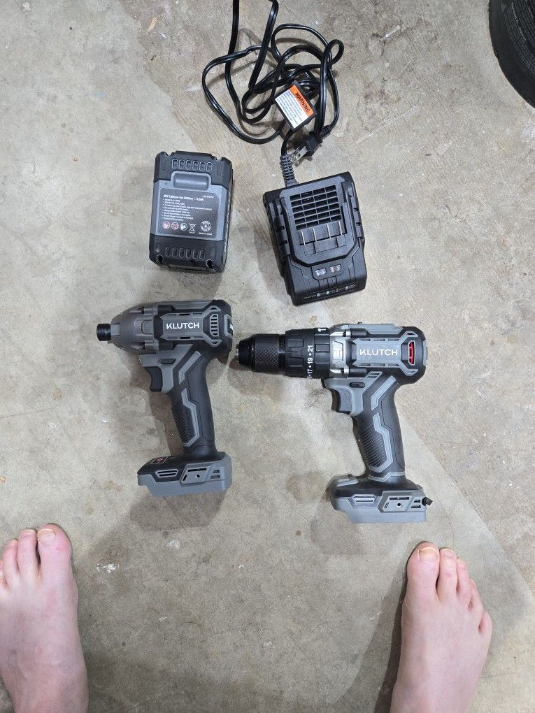 Klutch Hammer Drill & Driver