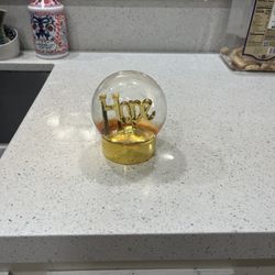 “Hope” Snow Globe