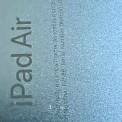 iPad Air 5th Gen. 256gb. 