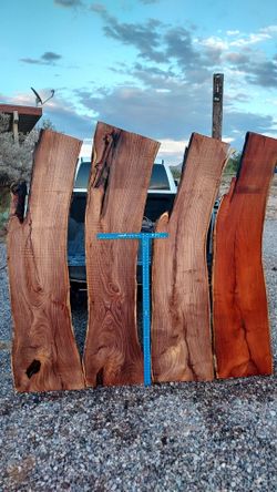 6.5' Live Edge Mesquite Slabs