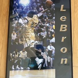 Custom Framed LeBron High School