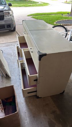 Used six drawer dresser