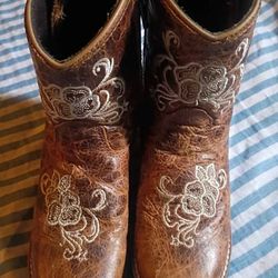 Shyanne Toddler Girls' Little Bitty Lasy Western Boots