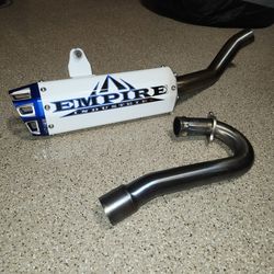 Yamaha YFZ 450R Empire Pipe* Look*