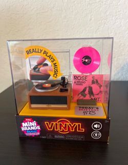 Mini Brands Really Works Vinyl Record Player Series ZURU | BRAND NEW RELEASED