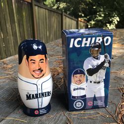 Seattle Mariners ICHIRO Nesting Doll NIB 2005