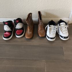 Kids Shoes and Boots size 12 all $10