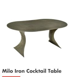 Milo Iron Cocktail Table