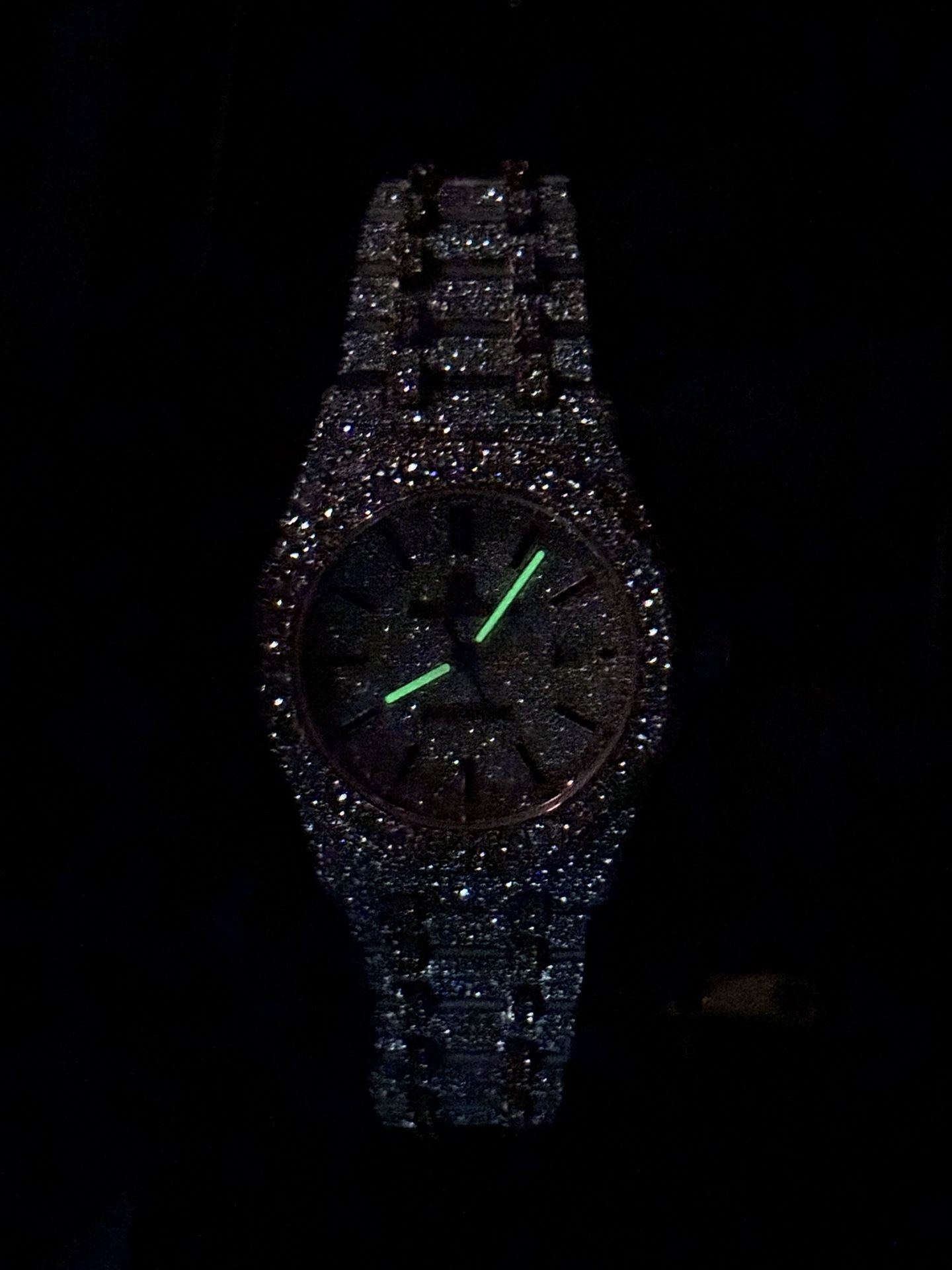 Luxury Style Bust Down Watch - Automatic Movement