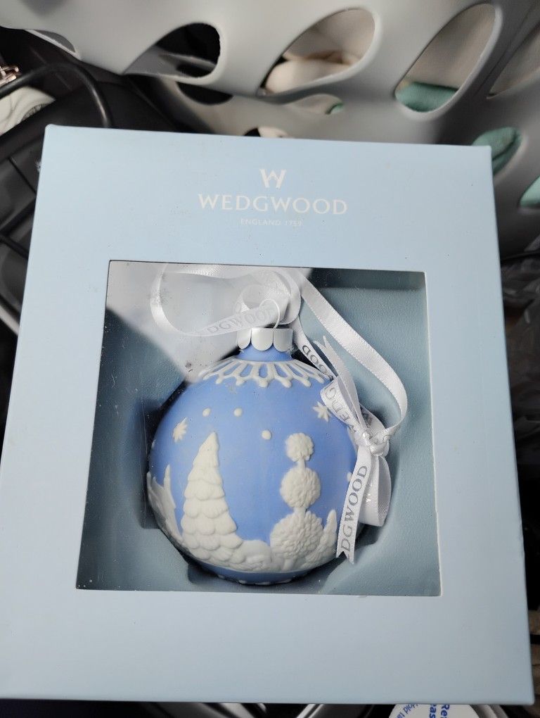 Wedgewood And Waterford Assorted Christmas Ornaments 