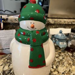 Snowman Cookie Jars