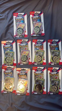 Pokemon blíster packs