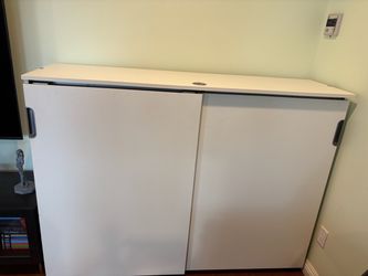 Ikea Galant  cabinet with sliding doors- white