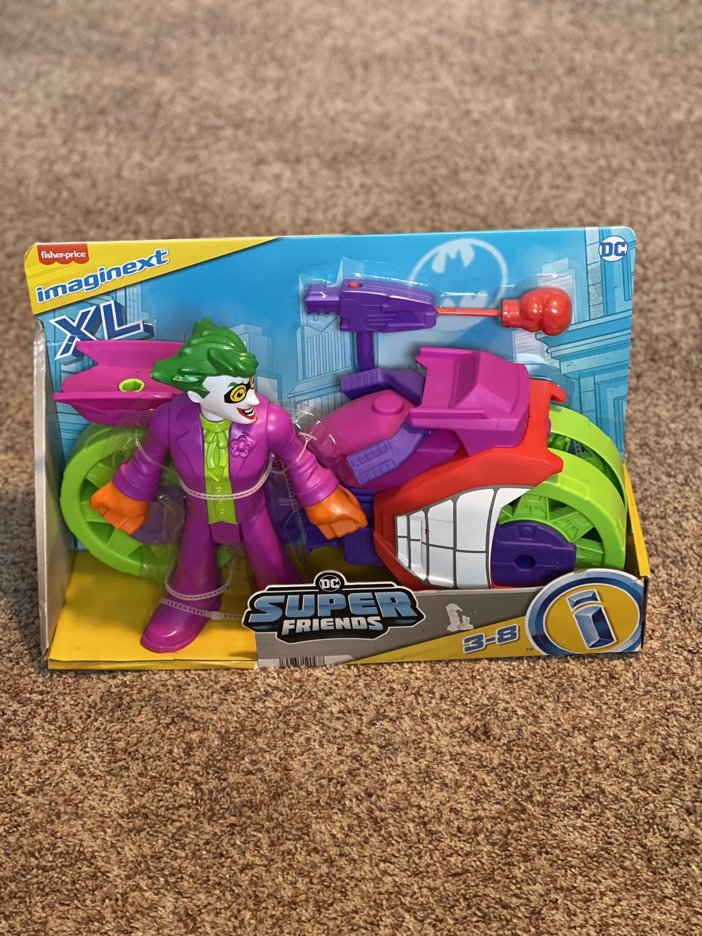Fisher-Price Imaginext DC Super Friends XL joker figure