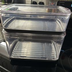 Vegetable Storage Bins For refrigerator To Keep Fresh