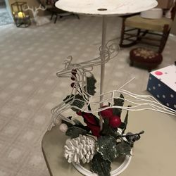 Deer candle holder