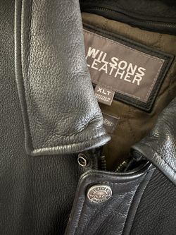 Men’s Wilson Authentic Leather Heavy Coat 