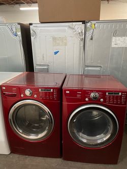Lavadora y secadora eléctrica marca LG