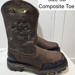 Cody James Composite Toe Work Boots Size 9