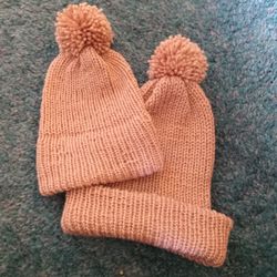 Knitted Hat Set 