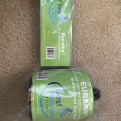 Eureka Vacuum Filters. 