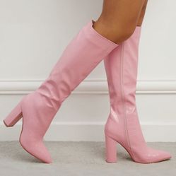 Pink Boots 