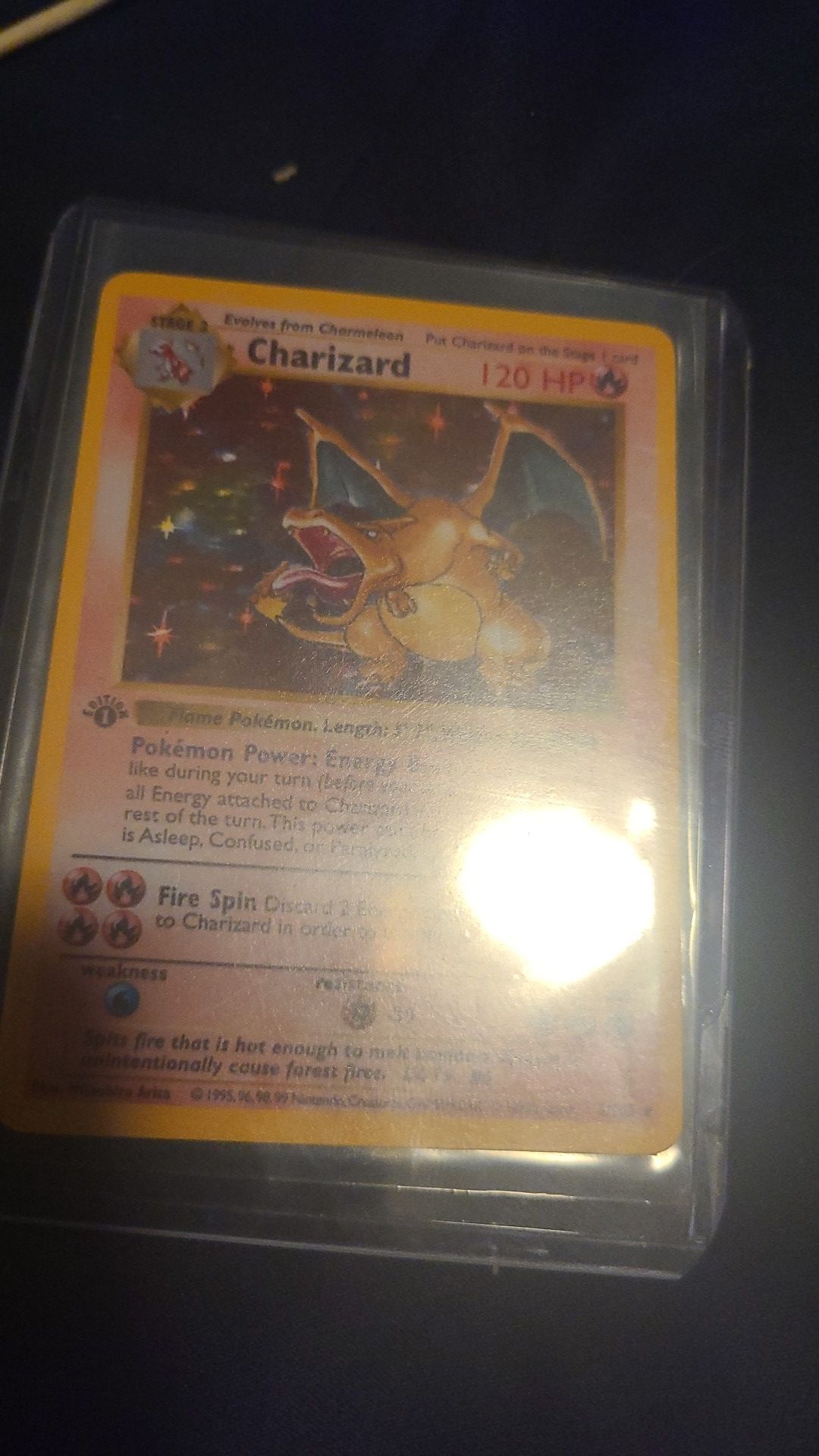 Charizard 1st Edition Shadowless PROXY CARD PROXY ORICA CARD NON HOLOGRAPHIC