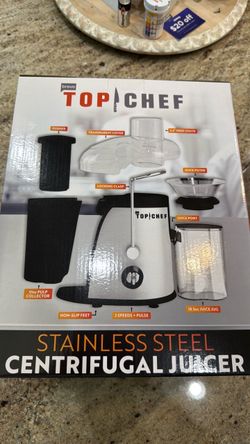 Bravo Top Chef Stainless Steel Centrifugal Juicer