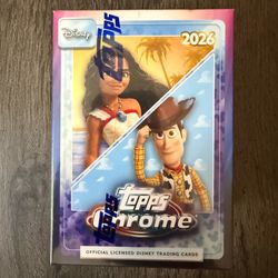 2026 Topps Chrome Disney Blaster Box