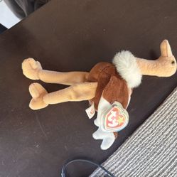 Rare TY Ostrich Beanie Baby
