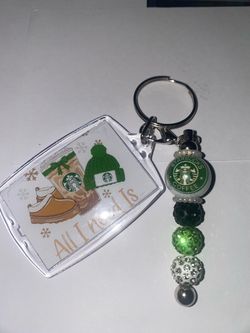 Starbucks Coffee Keychain Set