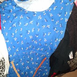 WOMEN'S CUTE BLUE DRESS