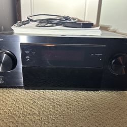 Pioneer AV receiver. Has an error