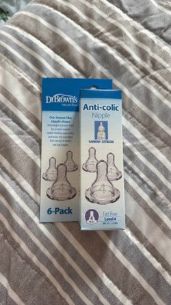 DrBrown’s anti colic nipple level 4
