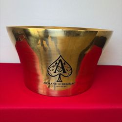Ace of Spades Armand De Brignac Brushed Metal Champagne Ice Bucket Extra Large