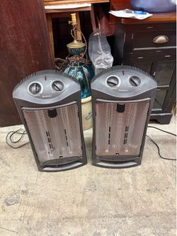 Heater/pair of heaters/area heaters/portable heater
