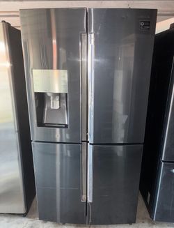 Samsung Stainless Steel Refrigerator And Freezer