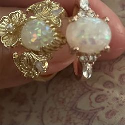 Opal Rings