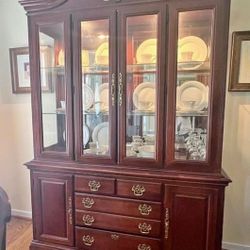 American drew 2024 china cabinet used