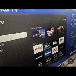 roku tv new in box 55”