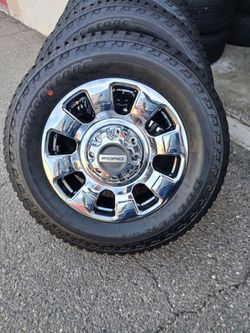 2026 NEW OEM ORIGINAL TAKEOFFS FORD F-250 PLATINIUM 20 INCH TIRES BRIDGESTONE ALL-TERRAIN NEW 100 % DOT 4925 $ 1799