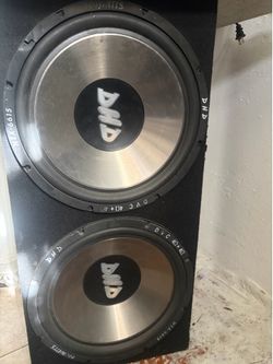 15 “ car woofer with box