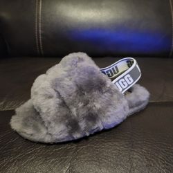 Girls Ugg Fluff Yeah Shoes Size 10